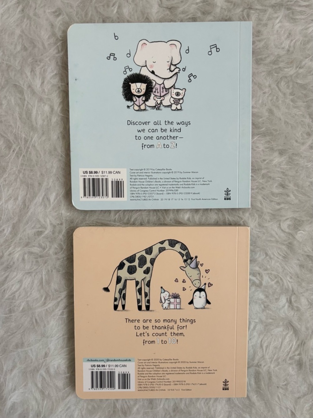 ABC's of Kindness & 123's of Thankfulness Baby Board Book Set - Picture 2 of 4
